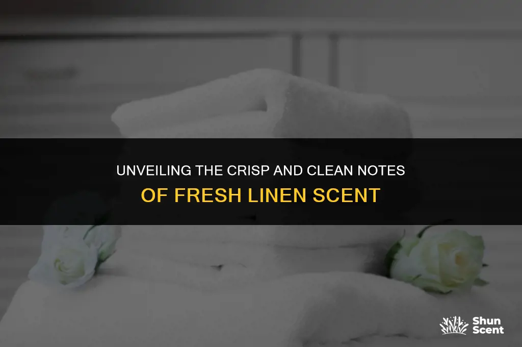 what does fresh linen scent smell like