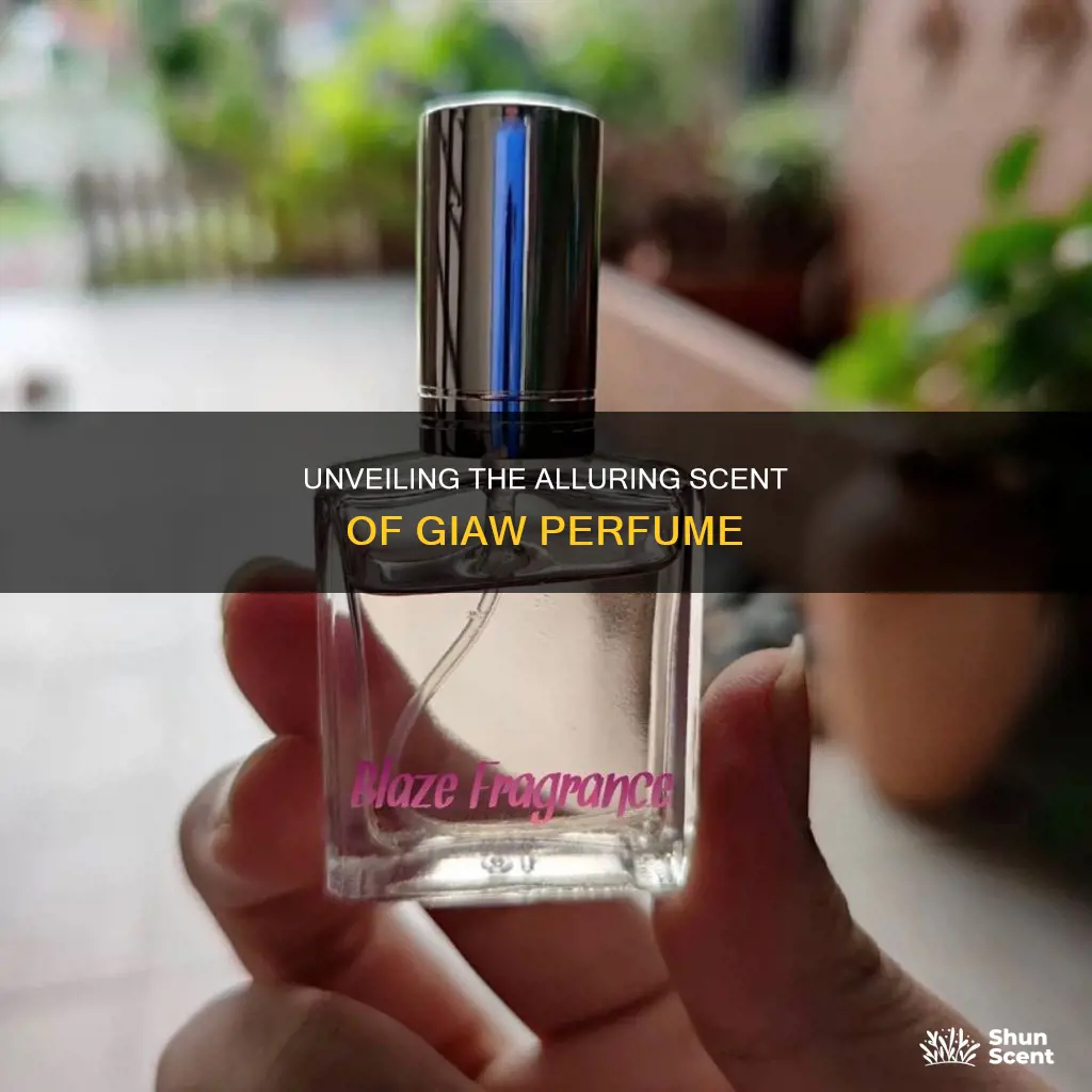 what does giaw perfume smell like