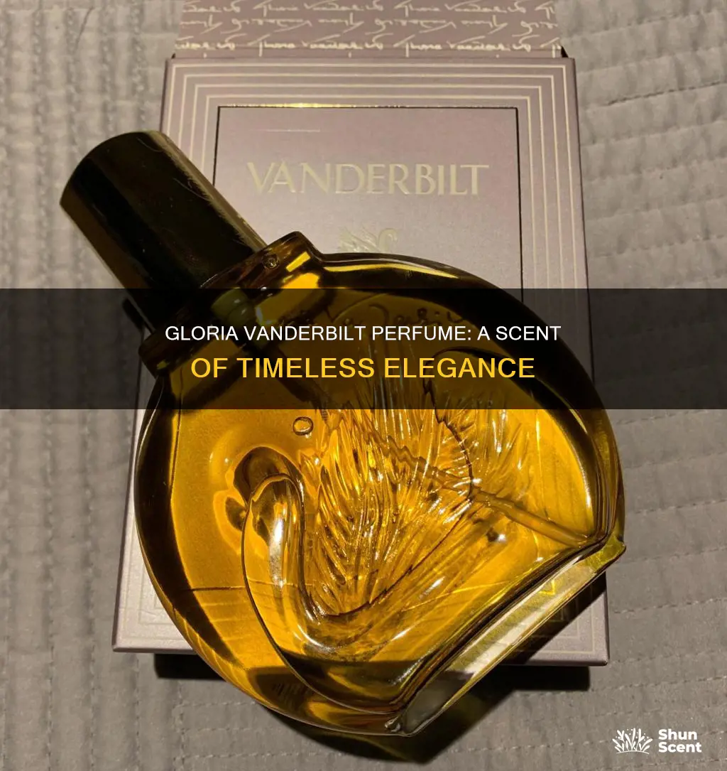 what does gloria vanderbilt perfume smell like