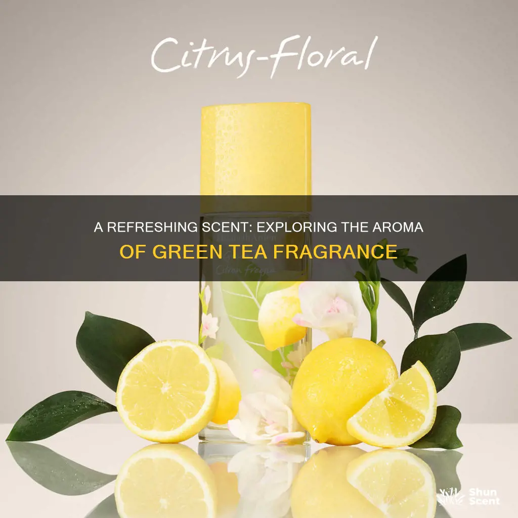 what does green tea fragrance smell like