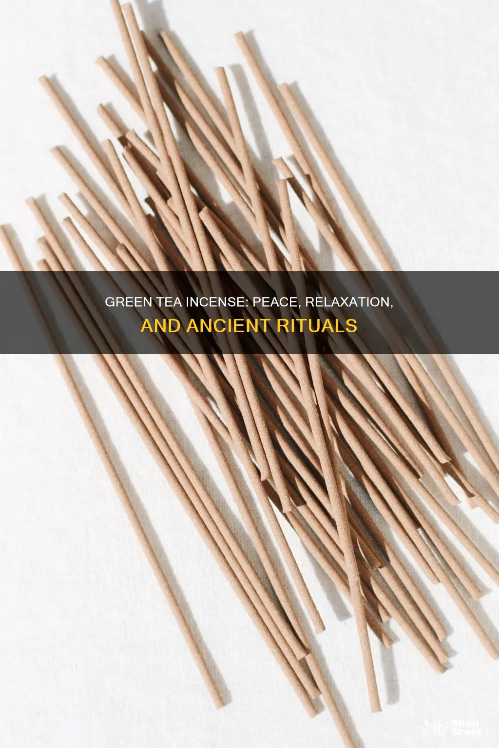 what does green tea incense represent