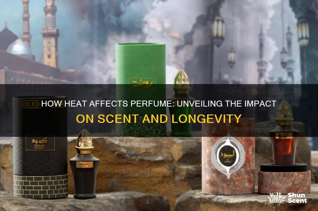 what does heat do to perfume