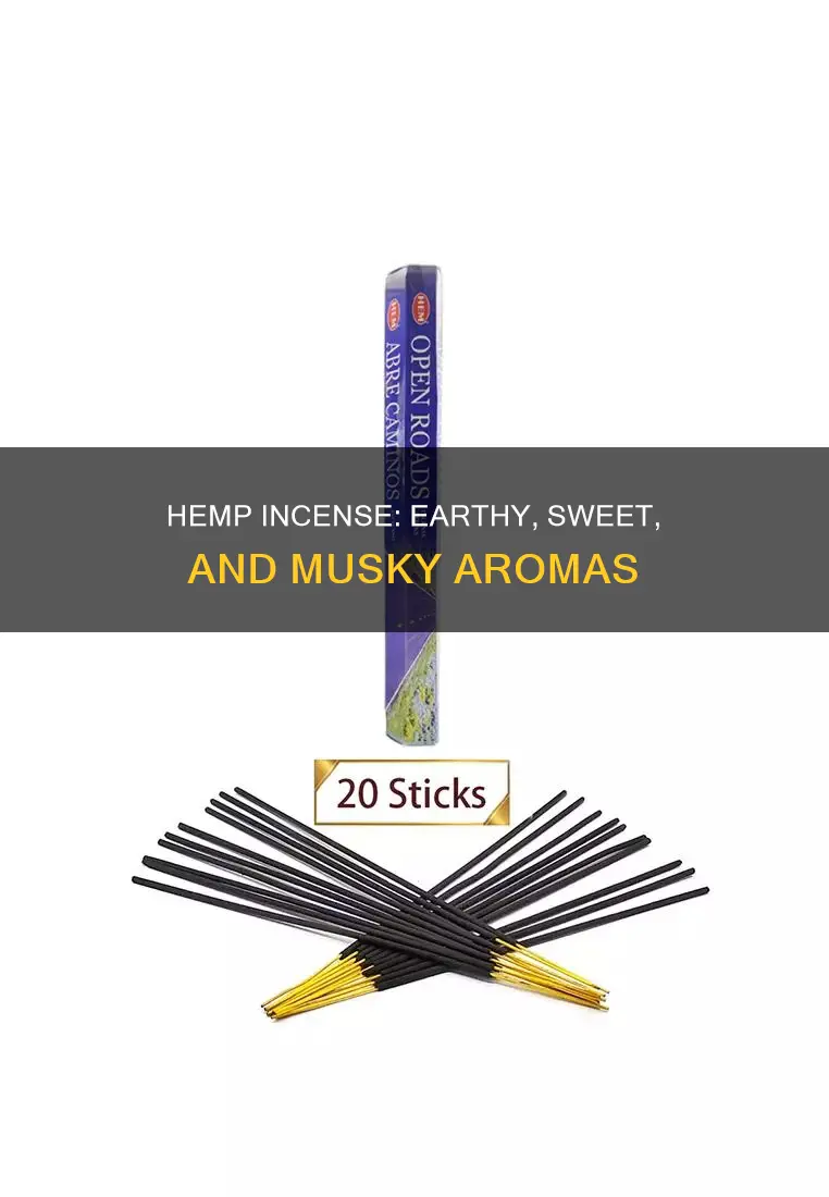 what does hemp incense smell like