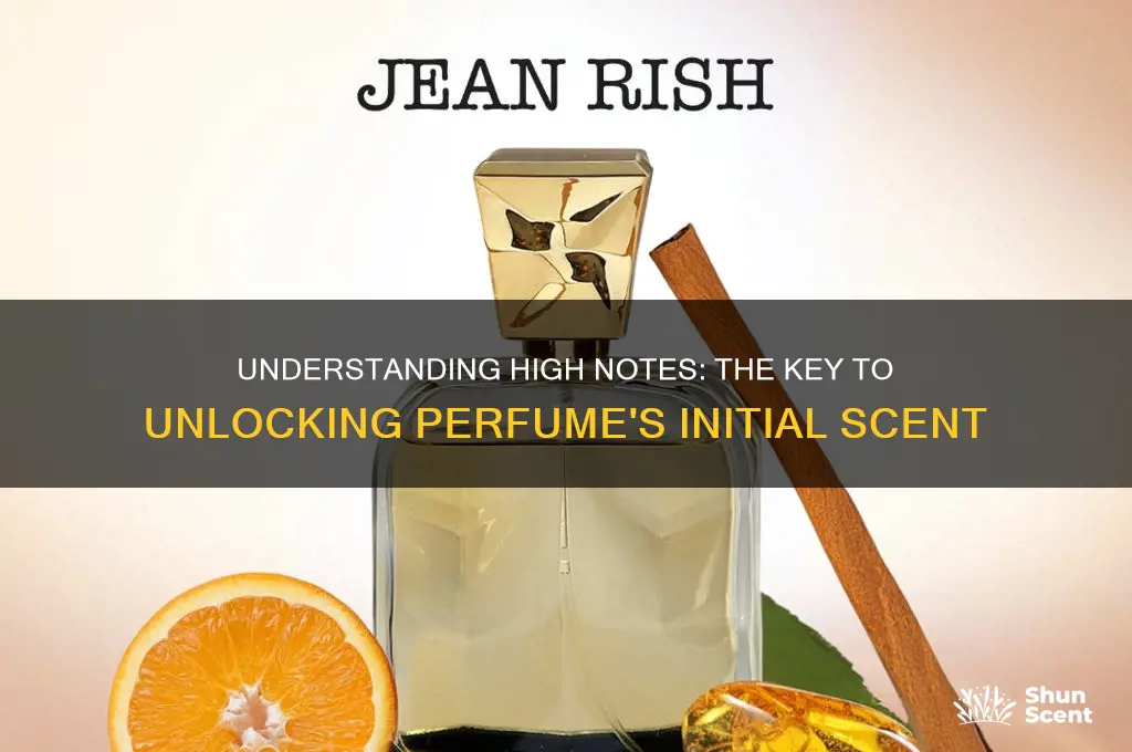 what does hight notes mean in perfume