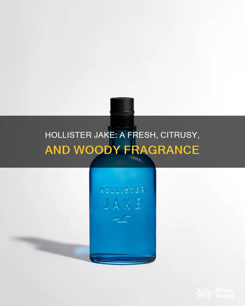 what does hollister jake cologne smell like