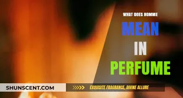 What Does Homme Mean in Perfume? Decoding Fragrance Terminology