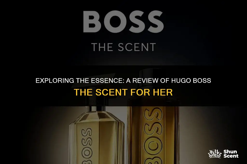 what does hugo boss the scent for her smell like