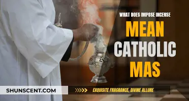 Incense Imposed During Catholic Mass: Meaning and Symbolism