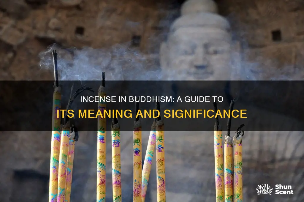 what does incense mean in buddhism