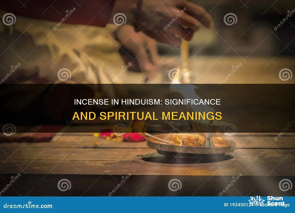 what does incense mean in hinduism