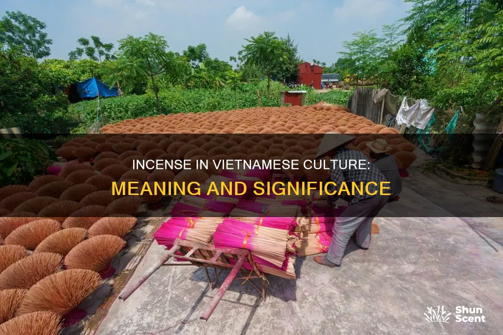 what does incense mean in vietnamese