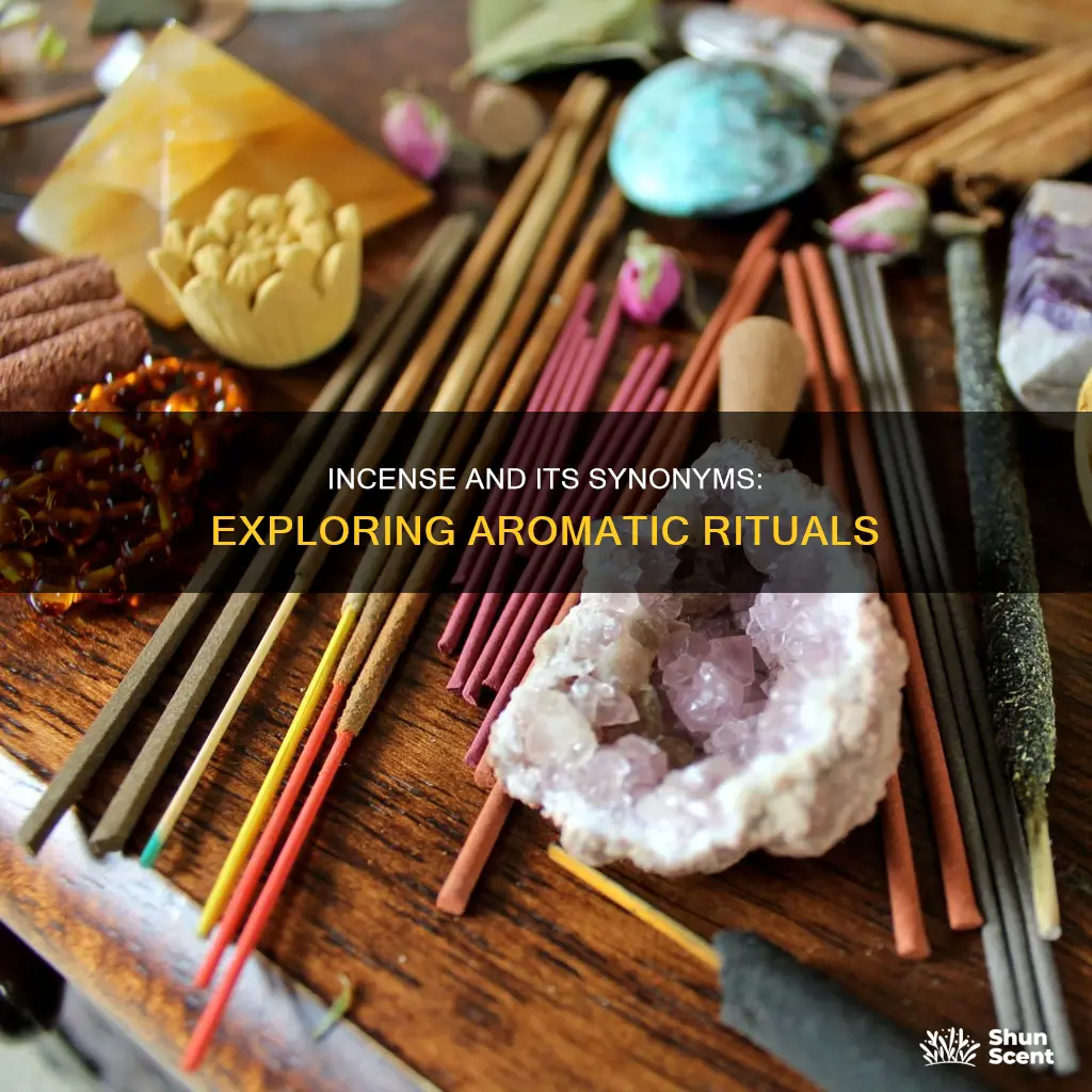 what does incense synonym