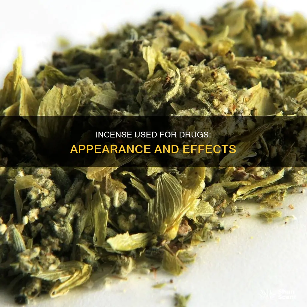 what does incense used for drugs look like