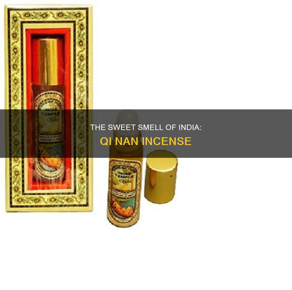 what does india qi nan incense smell like