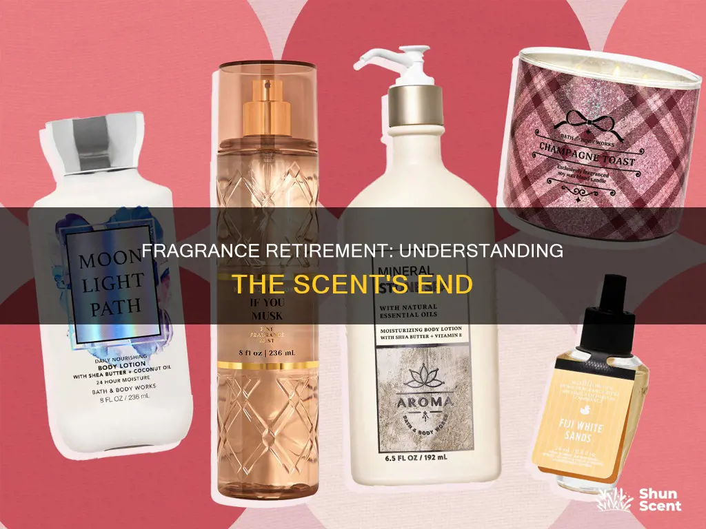 what does it mean if the fragrance is retired