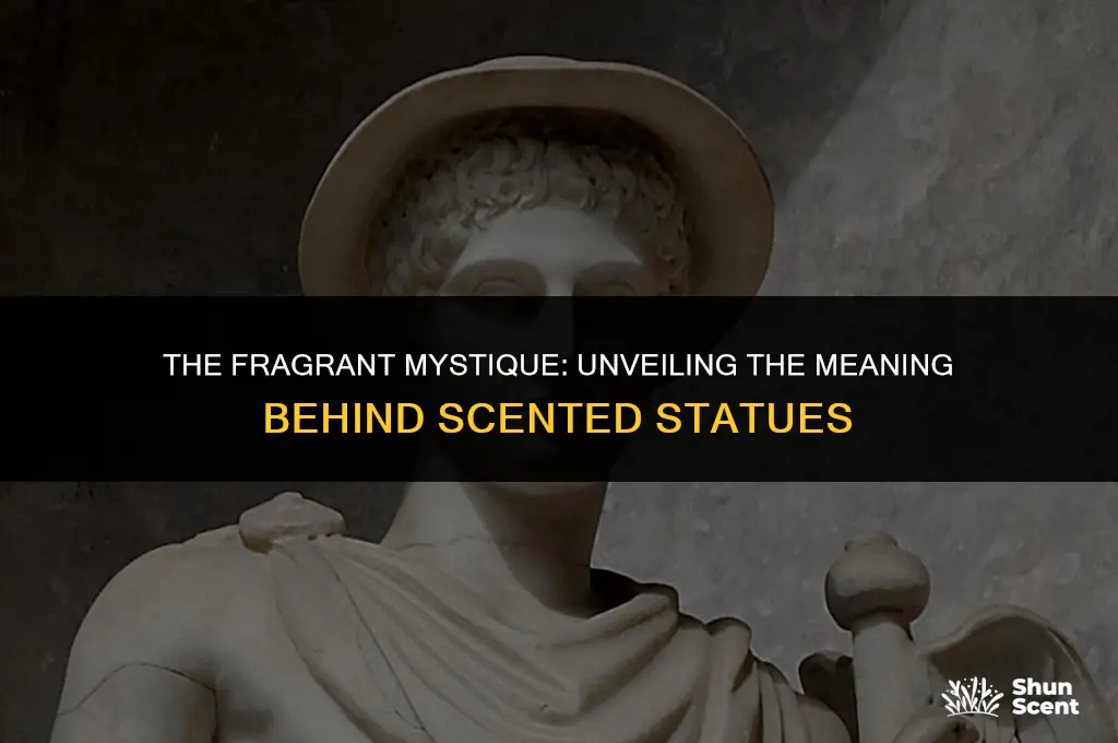 what does it mean satues are scented