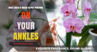 Why Putting Perfume on Your Ankles Enhances Scent and Longevity