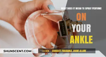 Why Spraying Perfume on Your Ankles Enhances Scent and Longevity