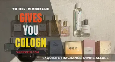 A Girl's Gift of Cologne: What's the True Meaning?