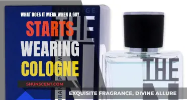 Why He's Wearing Cologne: Decoding His Scents