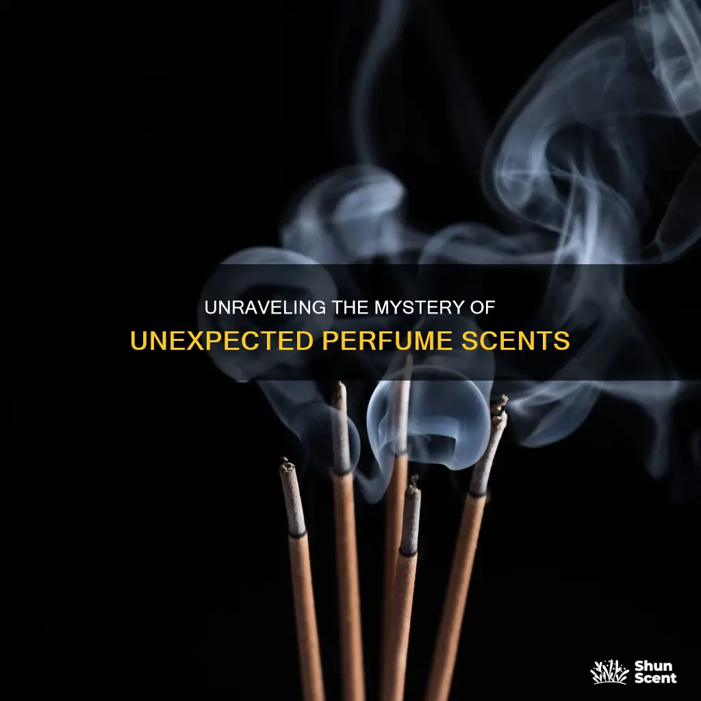 what does it mean when you can smell perfume