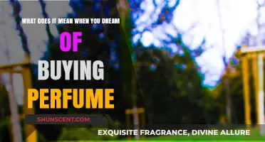 Why Dreaming of Buying Perfume is Symbolic