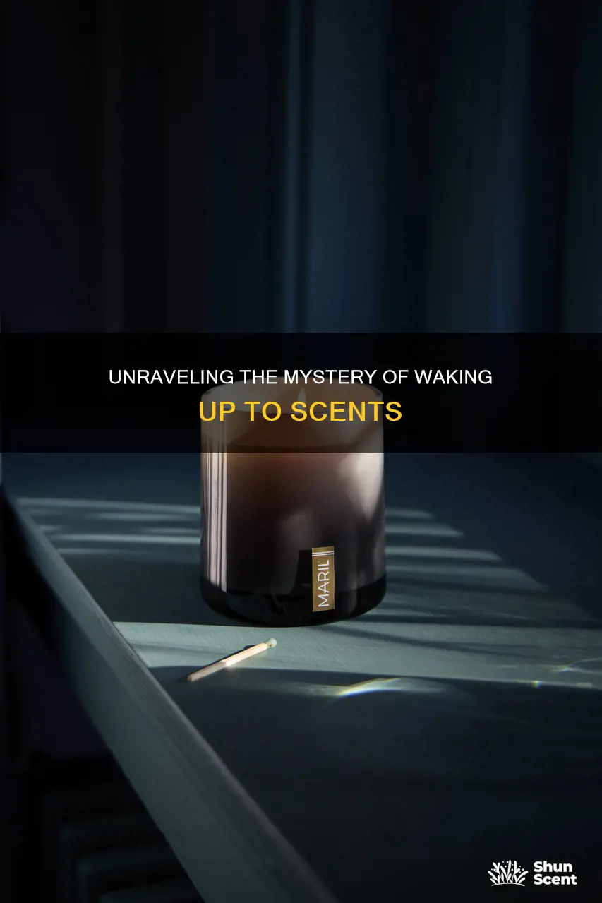 what does it mean when you wake up smelling perfume