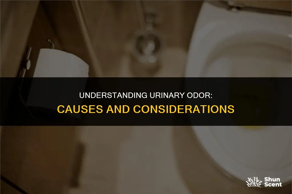 what does it mean when your pee has a scent