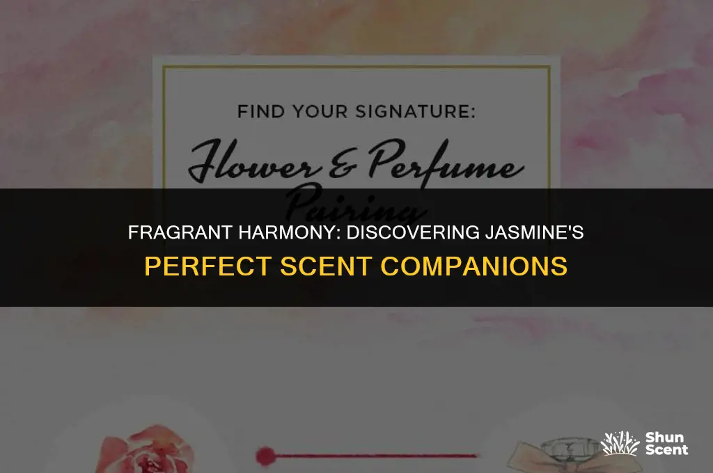 what does jasmine scent pair well with