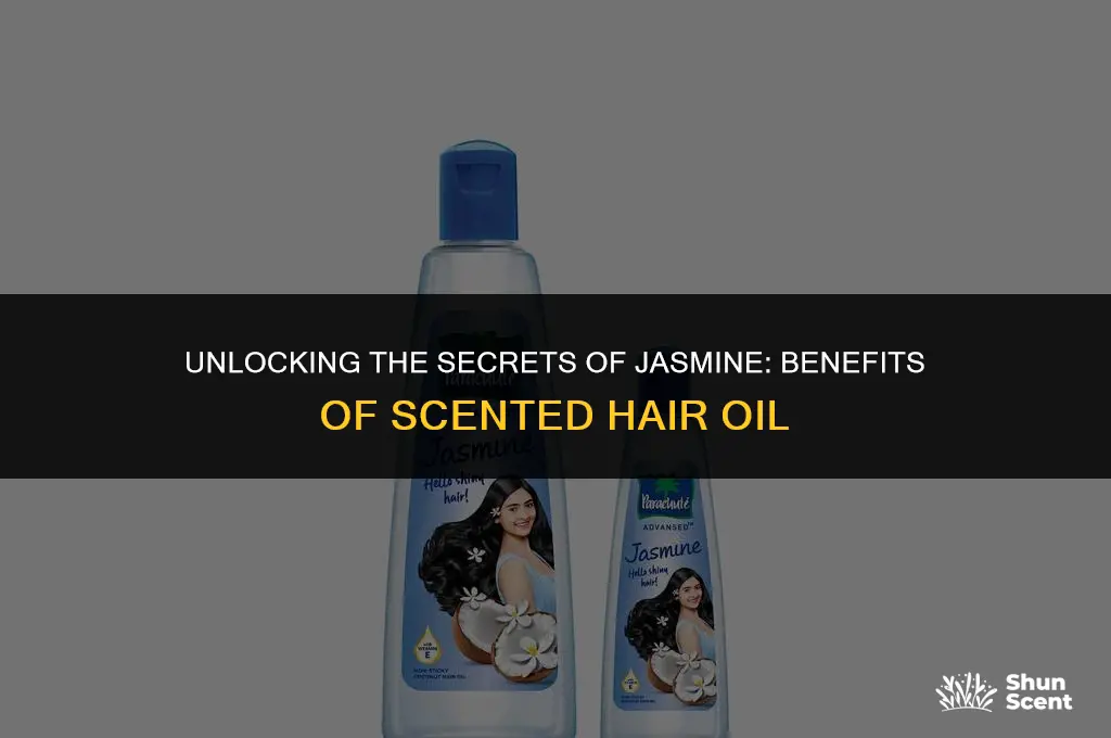 what does jasmine scented hair oil do