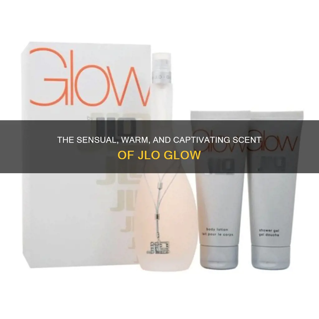 what does jlo glow perfume smell like