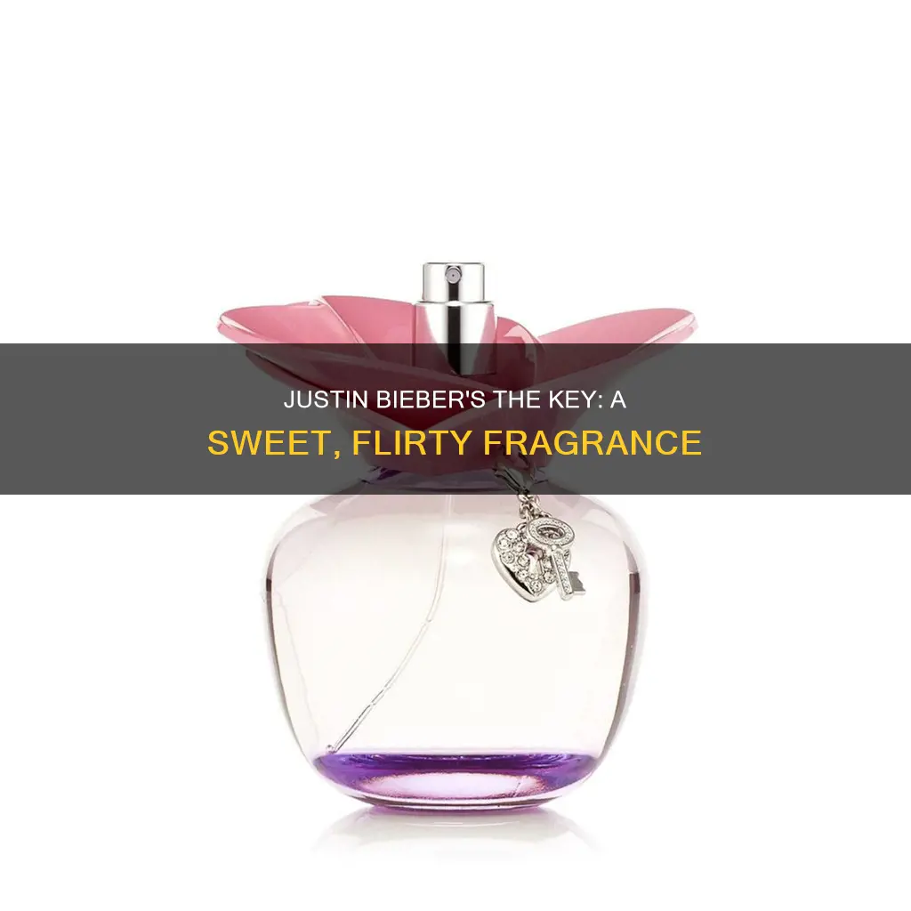 what does justin bieber perfume the key smell like