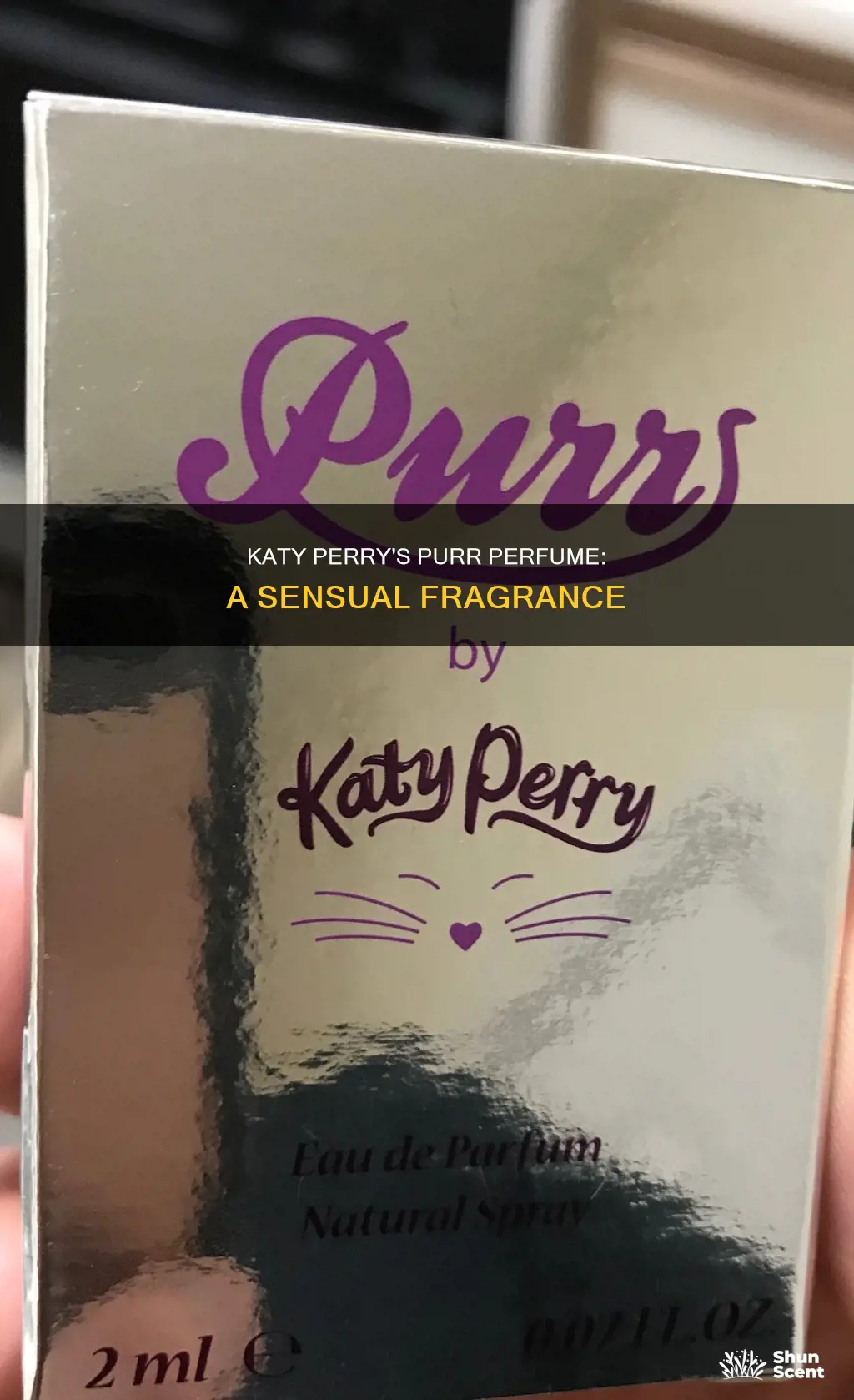 what does katy perry purr perfume smell like