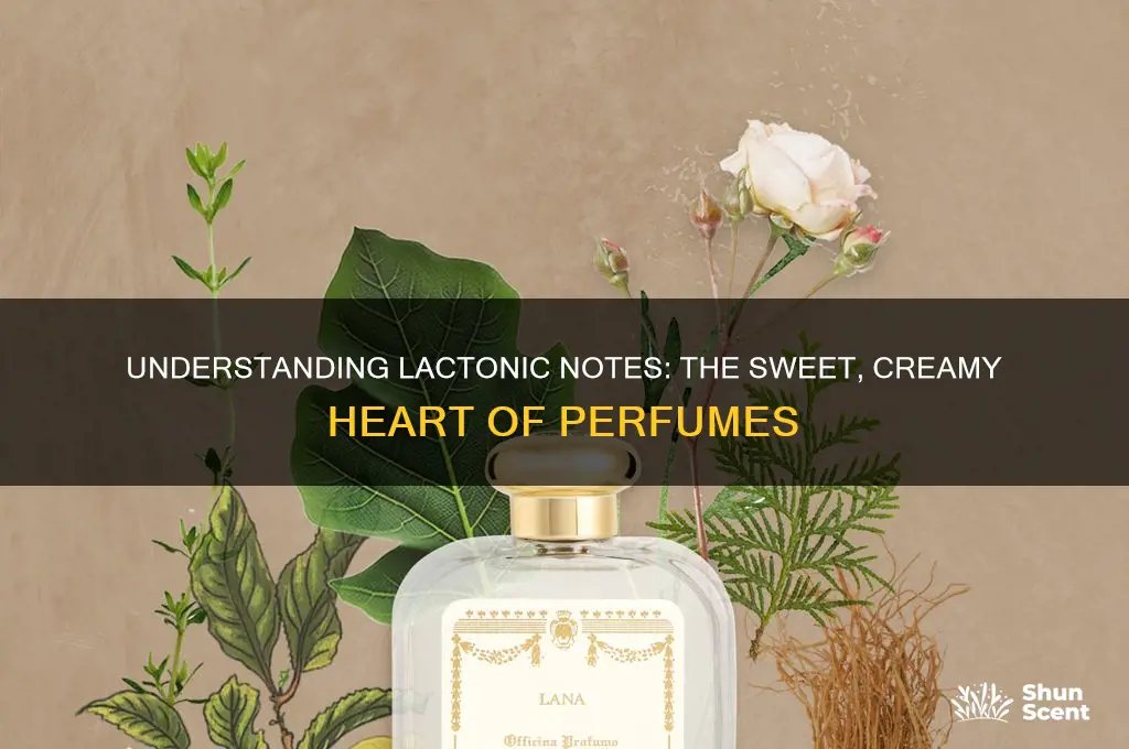 what does lactonic mean in perfume