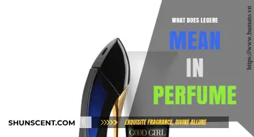 Understanding Legere in Perfumery: Meaning, Usage, and Significance Explained
