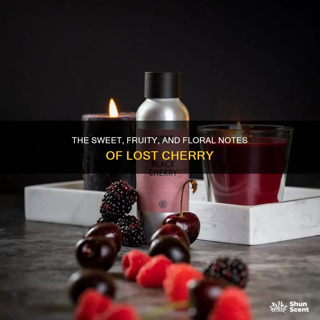what does lost cherry perfume smell like