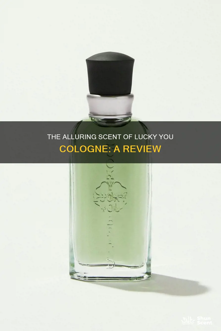 what does lucky you cologne smell like