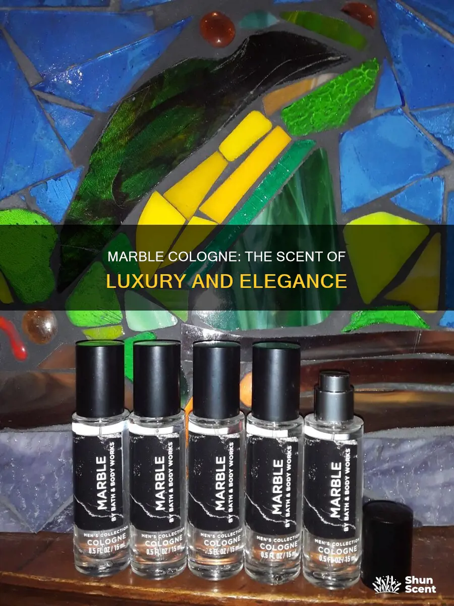 what does marble cologne smell like