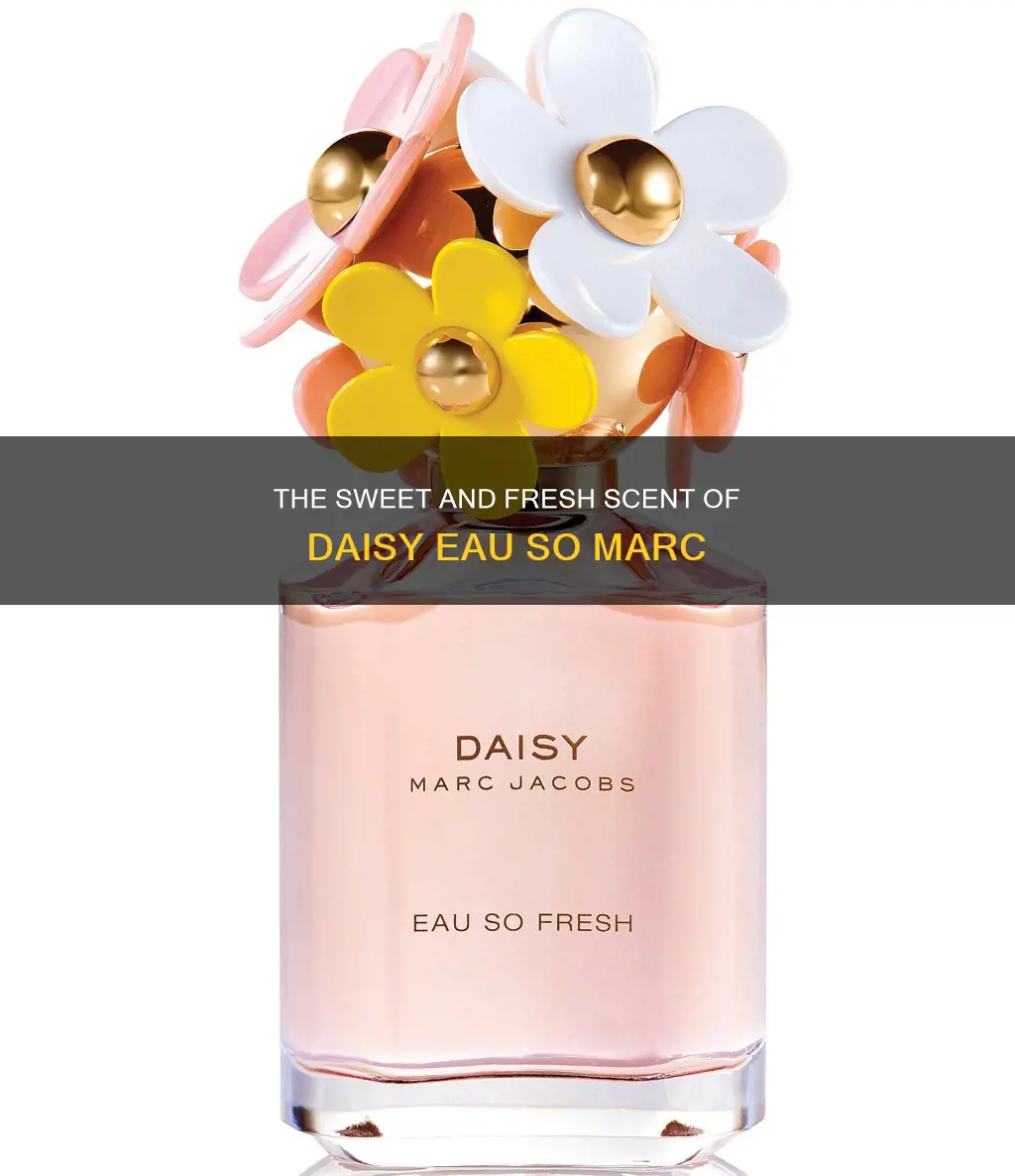 what does marc jacobs fragrances daisy eau smell like