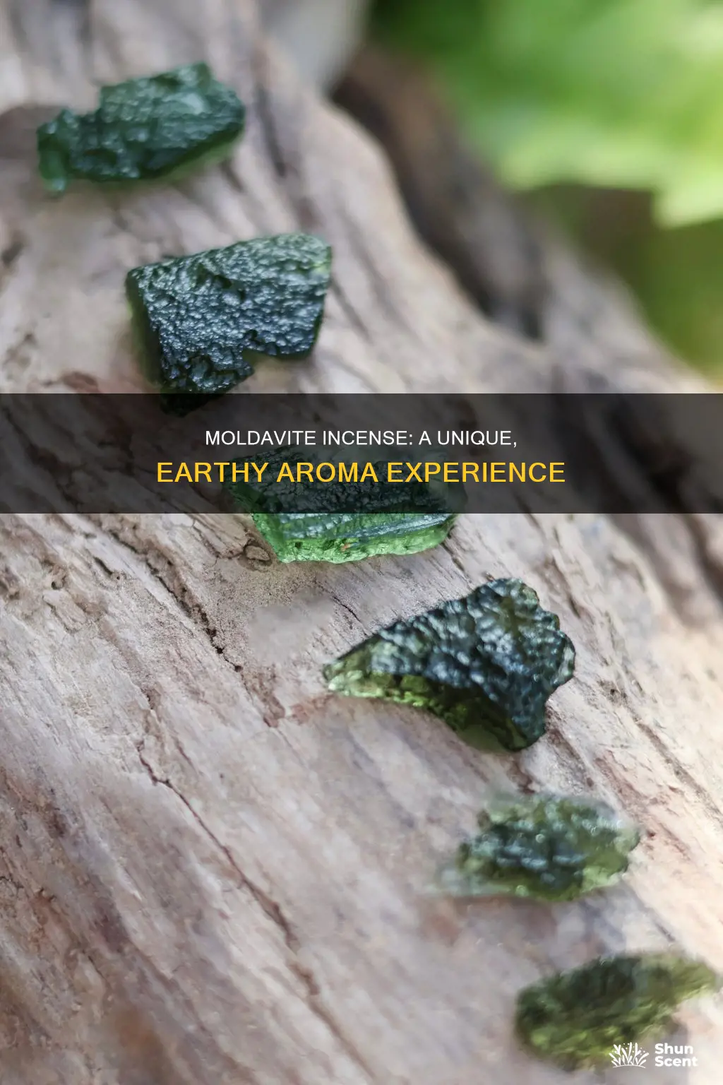 what does moldavite incense smell like