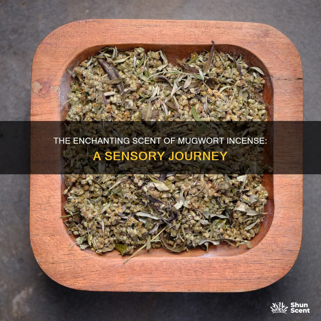 what does mugwort incense smell like