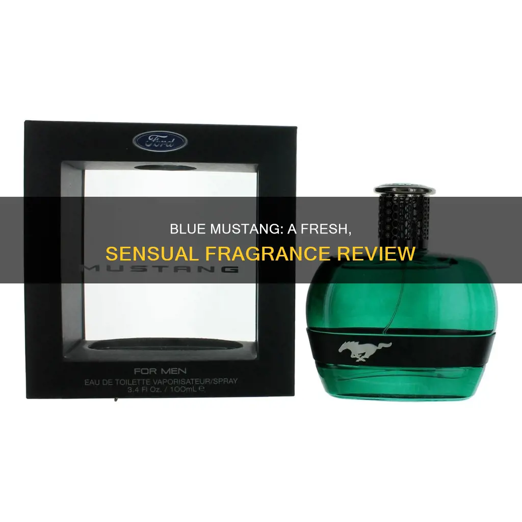 what does mustang blue cologne review