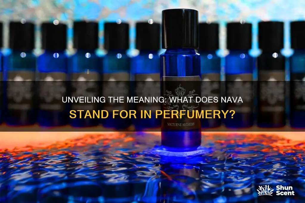 what does nava stand for perfume