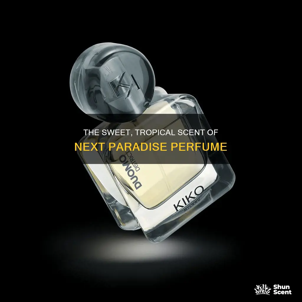 what does next paradise perfume smell like