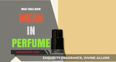 Unveiling NSFW in Perfumery: Decoding the Sensual Scent Acronym