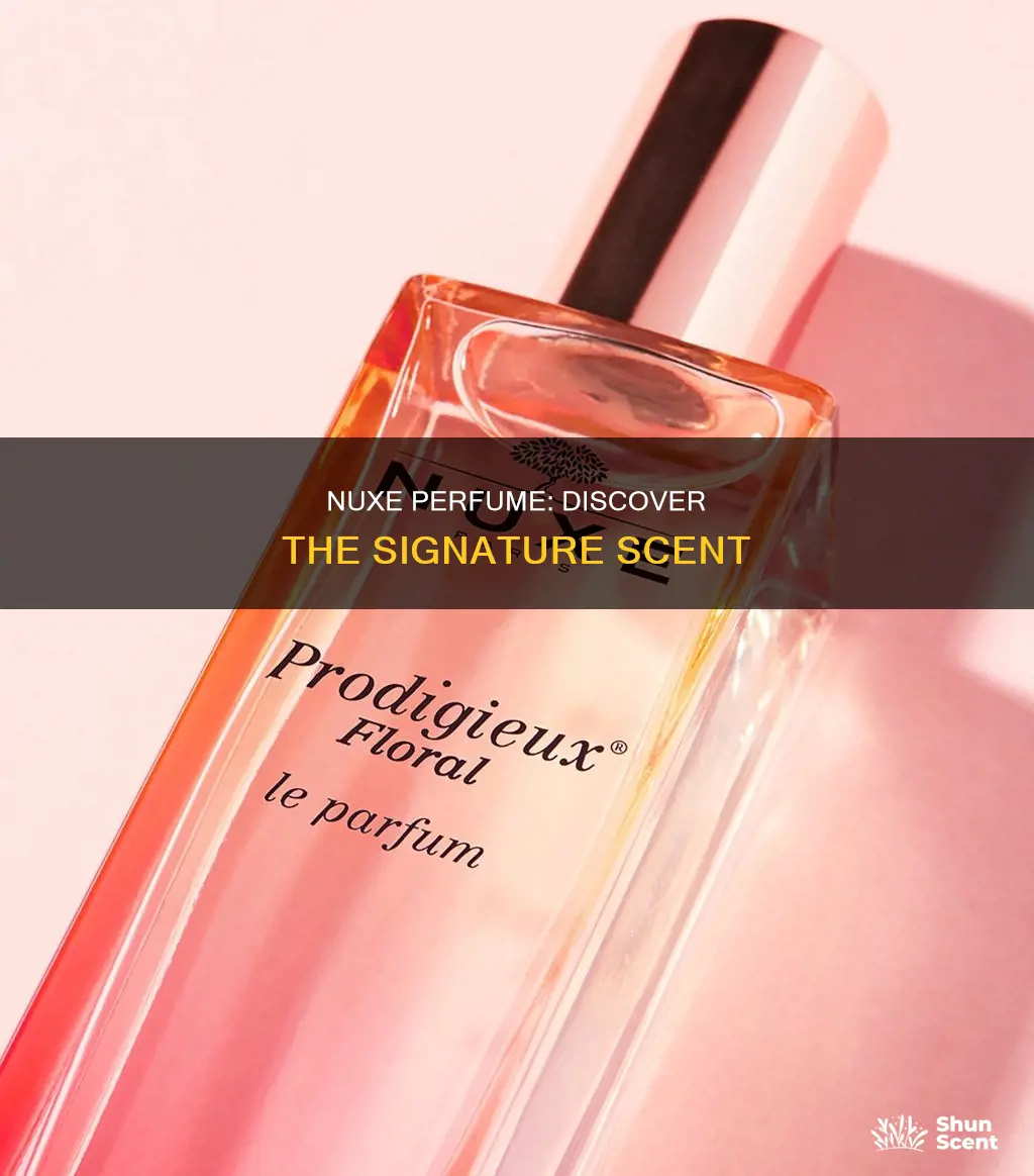 what does nuxe perfume smell like