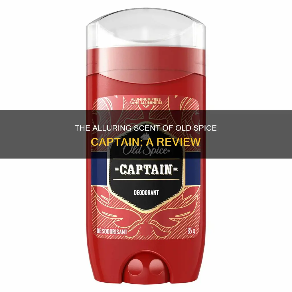 what does old spice captain cologne