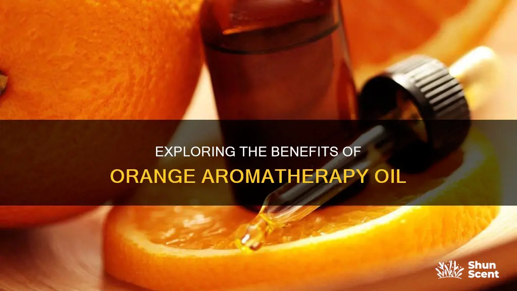 what does orange aroma therapy oil do