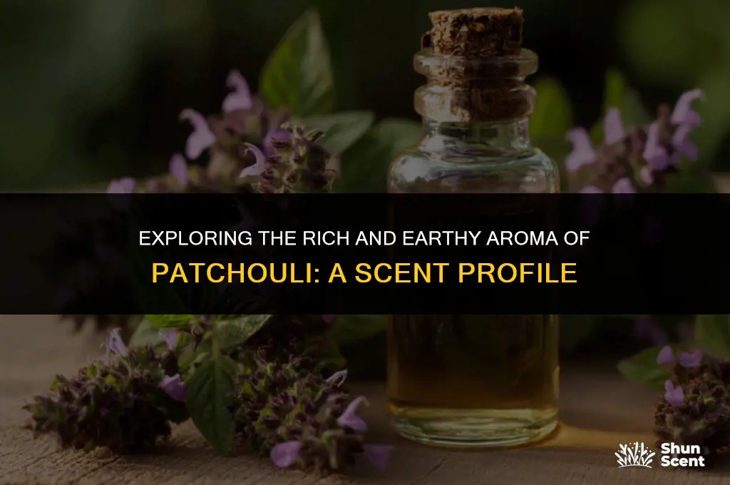 what does patchouli scent smell like