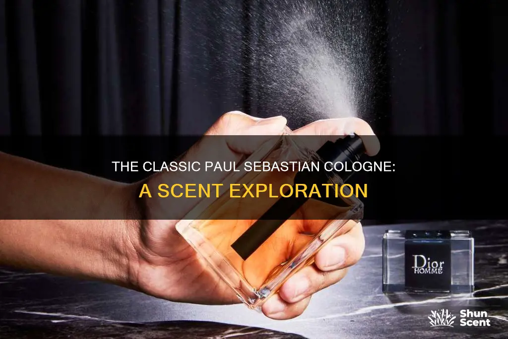 what does paul sebastian cologne smell like